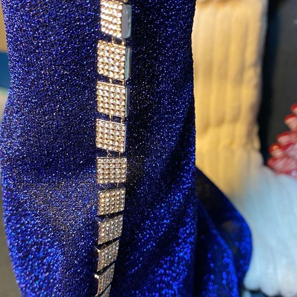 NWT 💎 DESIGNER INSPIRED SPRITZ STATEMENT NECKLACE STUNNING SILVER CZs - Picture 3 of 14